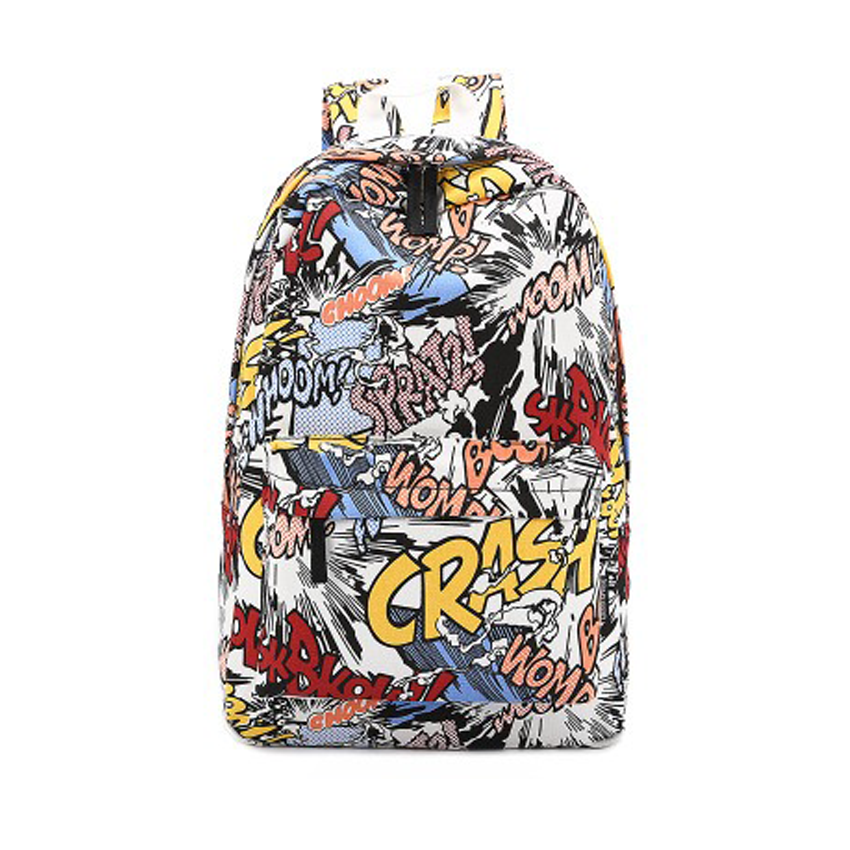 Men and Women Cartoon Backpack Bag HY1